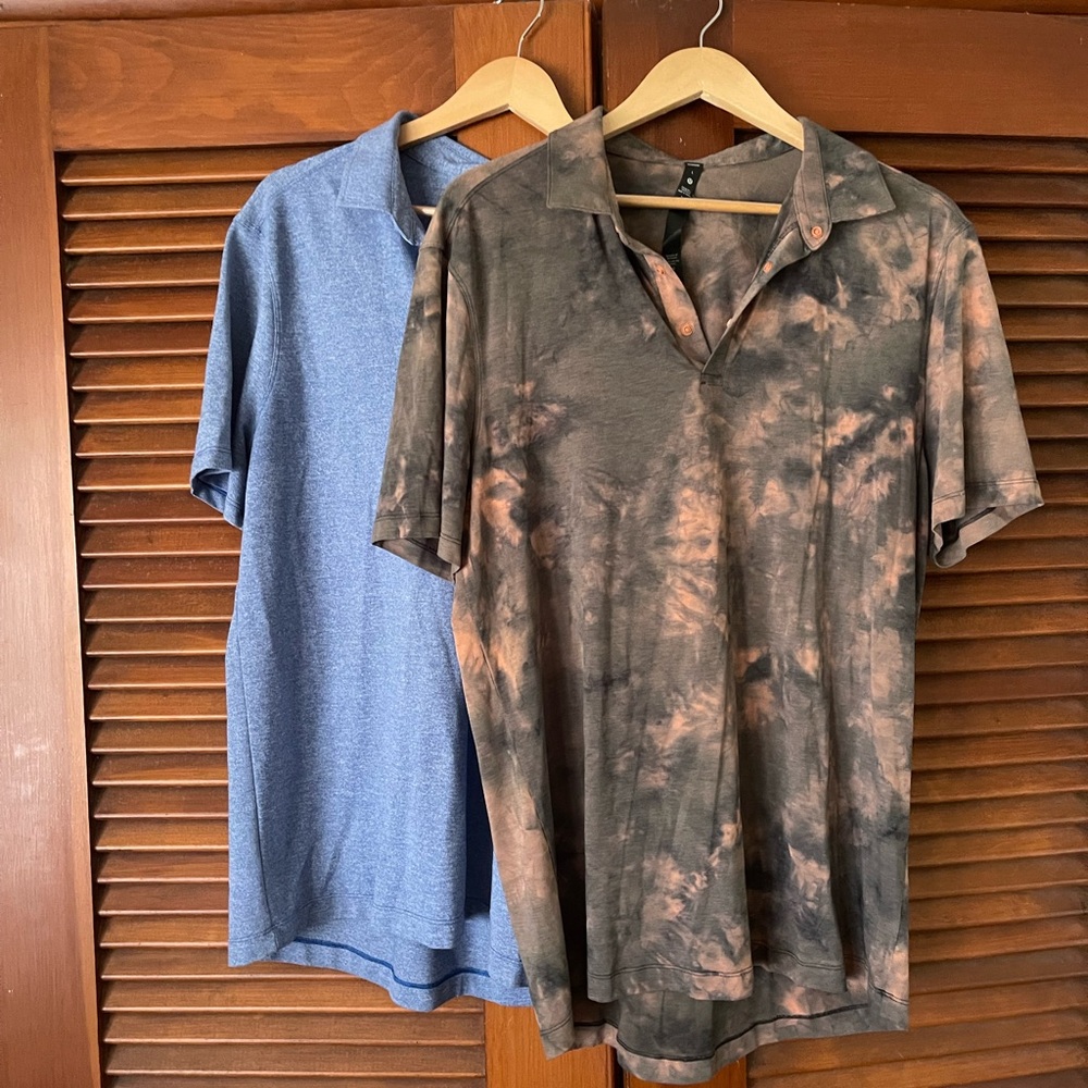 2 Lululemon men’s performance polos